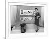 Fallout Shelter Supplies, USA, Cold War-us National Archives-Framed Photographic Print