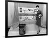 Fallout Shelter Supplies, USA, Cold War-us National Archives-Framed Photographic Print