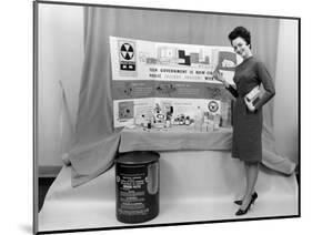 Fallout Shelter Supplies, USA, Cold War-us National Archives-Mounted Photographic Print