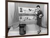 Fallout Shelter Supplies, USA, Cold War-us National Archives-Framed Premium Photographic Print