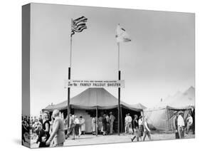 Fallout Shelters Promoted at a County Fair-null-Stretched Canvas