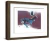 Fallow Buck, 2015-Mark Adlington-Framed Giclee Print