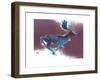 Fallow Buck, 2015-Mark Adlington-Framed Giclee Print