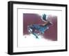 Fallow Buck, 2015-Mark Adlington-Framed Giclee Print