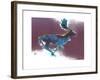 Fallow Buck, 2015-Mark Adlington-Framed Giclee Print