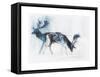 Fallow Bucks, Richmond, 2006-Mark Adlington-Framed Stretched Canvas