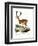 Fallow Deer-null-Framed Premium Giclee Print