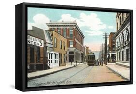 Fallowfield Avenue, Chareloi-null-Framed Stretched Canvas
