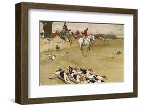 Fallowfield Hunt-Cecil Aldin-Framed Premium Giclee Print