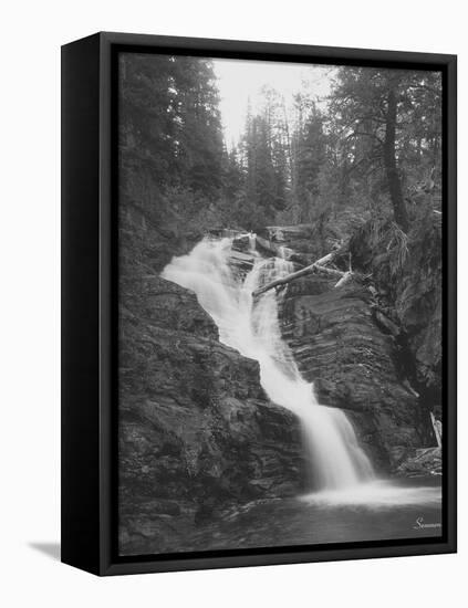 Falls 5-Gordon Semmens-Framed Stretched Canvas