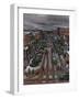 "Falls City, Nebraska at Christmas," December 21, 1946-John Falter-Framed Giclee Print