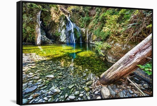 Falls Creek-Tim Oldford-Framed Stretched Canvas