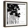 Falls Design II-Megan Aroon Duncanson-Framed Premium Giclee Print