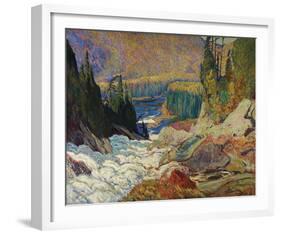 Falls, Montreal River-J. E. H. MacDonald-Framed Giclee Print