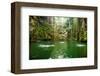 Falls Near Chichen Itza Mexico-null-Framed Art Print