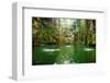 Falls Near Chichen Itza Mexico-null-Framed Art Print