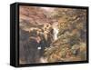 Falls of Bran-Charles Richardson-Framed Stretched Canvas