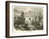 Falls of Feigumfoss-null-Framed Giclee Print