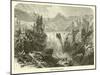 Falls of Feigumfoss-null-Mounted Giclee Print