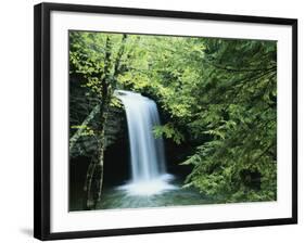 Falls of Little Stony, Jefferson National Forest, Virginia, USA-Charles Gurche-Framed Photographic Print