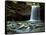 Falls of Little Stony, Jefferson National Forest, Virginia, USA-Charles Gurche-Framed Stretched Canvas