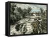 Falls of Lorette Canada, 19th Century-null-Framed Stretched Canvas