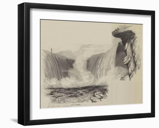 Falls of Niagara-null-Framed Giclee Print