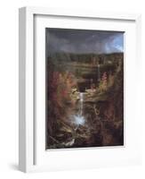 Falls of the Kaaterskill, 1826 (Oil on Canvas)-Thomas Cole-Framed Giclee Print