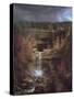 Falls of the Kaaterskill, 1826 (Oil on Canvas)-Thomas Cole-Stretched Canvas