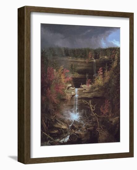 Falls of the Kaaterskill, 1826 (Oil on Canvas)-Thomas Cole-Framed Giclee Print