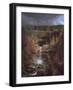 Falls of the Kaaterskill, 1826 (Oil on Canvas)-Thomas Cole-Framed Giclee Print