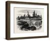 Falls of the Passaic, New Jersey, USA, 1870s-null-Framed Giclee Print