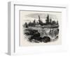 Falls of the Passaic, New Jersey, USA, 1870s-null-Framed Giclee Print