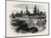 Falls of the Passaic, New Jersey, USA, 1870s-null-Mounted Giclee Print