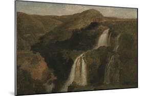 Falls of Tivoli-Jean-Baptiste-Camille Corot-Mounted Giclee Print