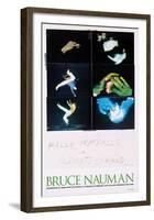 Falls, Pratfalls + Sleights of Hand-Bruce Nauman-Framed Art Print