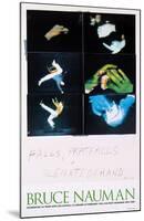 Falls, Pratfalls + Sleights of Hand-Bruce Nauman-Mounted Art Print