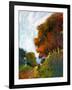 Falls Romance IV-Michael Tienhaara-Framed Art Print