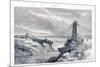 Falls View Suspension Bridge, Niagara, North America, C1869-C1889-null-Mounted Giclee Print