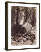 Falls, Yosemite, C.1860-Carleton Emmons Watkins-Framed Giclee Print