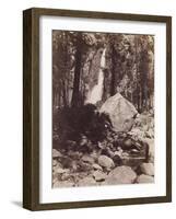 Falls, Yosemite, C.1860-Carleton Emmons Watkins-Framed Giclee Print