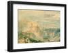 Falmouth Harbour-J M W Turner-Framed Giclee Print