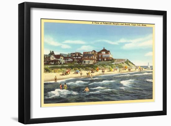 Falmouth Heights, Cape Cod-null-Framed Art Print