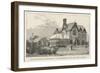 Falmouth House, Newmarket, the Residence of the Late Fred Archer-null-Framed Giclee Print