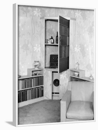 'False' Bookcase-null-Framed Photographic Print