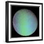 False Color View of Saturn's Moon Dione-Stocktrek Images-Framed Photographic Print