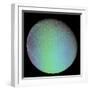 False Color View of Saturn's Moon Dione-Stocktrek Images-Framed Photographic Print