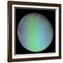 False Color View of Saturn's Moon Dione-Stocktrek Images-Framed Photographic Print