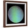False Color View of Saturn's Moon Dione-Stocktrek Images-Framed Photographic Print