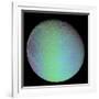 False Color View of Saturn's Moon Dione-Stocktrek Images-Framed Photographic Print